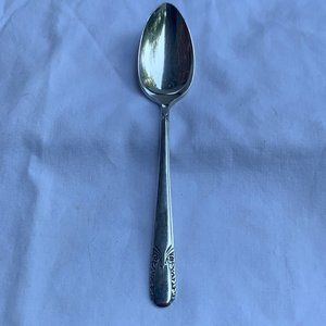 Wm Rogers & Son Silver-plate Talisman Pattern Teaspoon, Vintage 1940s